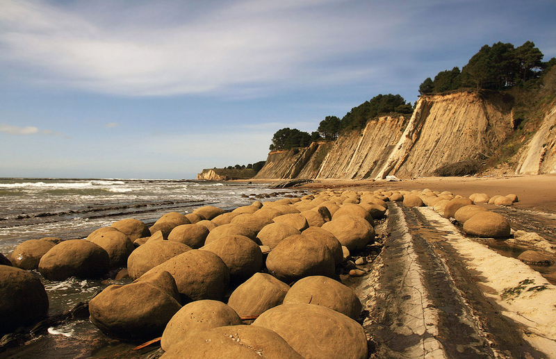 Bowling Ball Beach, en Mendocino, California. Foto: Wikipedia